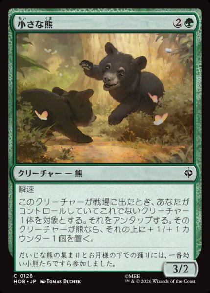 画像1: 【日本語版】《小さな熊/Little Bear》[HOB] (1)