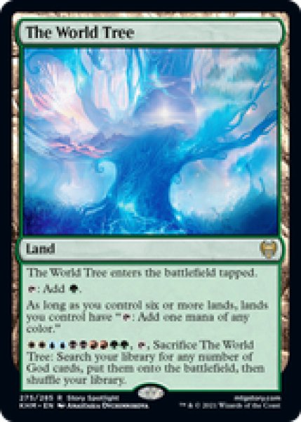 画像1: 【Foil】【英語版】《世界樹/The World Tree》[KHM] (1)