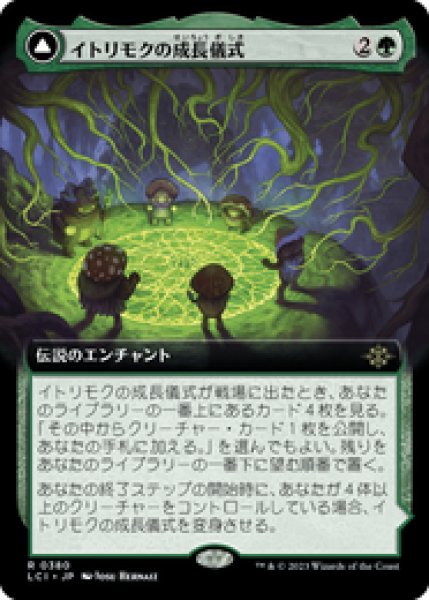 画像1: 【拡張アート】【日本語版】《イトリモクの成長儀式/Growing Rites of Itlimoc》[LCI] (1)