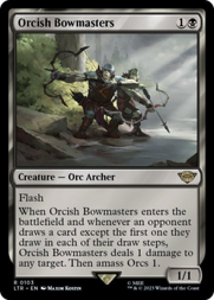 画像1: 【Foil】【英語版】《オークの弓使い/Orcish Bowmasters》[LTR] (1)