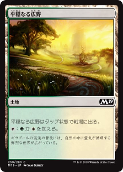 画像1: 【日本語版】《平穏なる広野/Tranquil Expanse》[M19] (1)