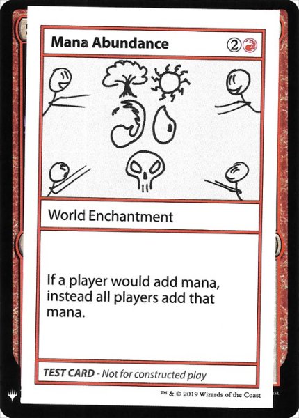 画像1: ※マーク無し【英語版】《Mana Abundance》[Mystery Booster Playtest Cards] (1)