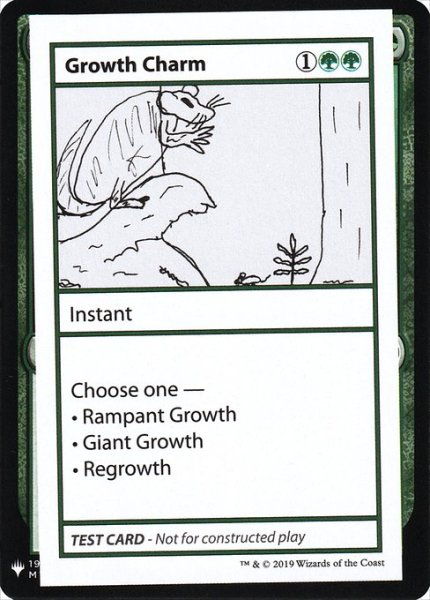 画像1: ※マーク無し【英語版】《Growth Charm》[Mystery Booster Playtest Cards] (1)