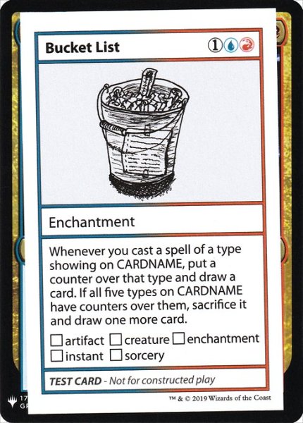画像1: ※マーク無し【英語版】《Bucket List》[Mystery Booster Playtest Cards] (1)