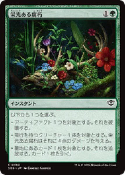 画像1: 『予約商品』【日本語版】《栄光ある腐朽/Glorious Decay》[SOS] (1)