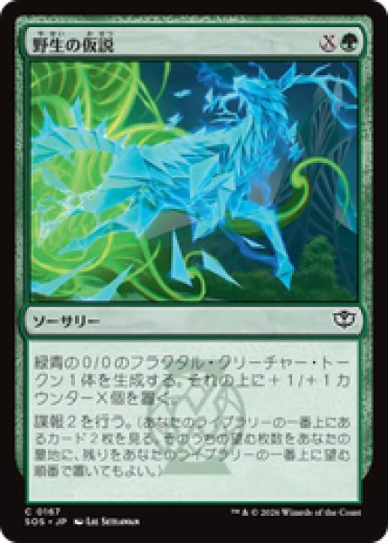 画像1: 『予約商品』【日本語版】《野生の仮説/Wild Hypothesis》[SOS] (1)