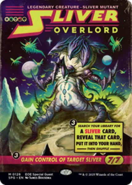 画像1: 【英語版】《スリヴァーの首領/Sliver Overlord》[SPG] (1)