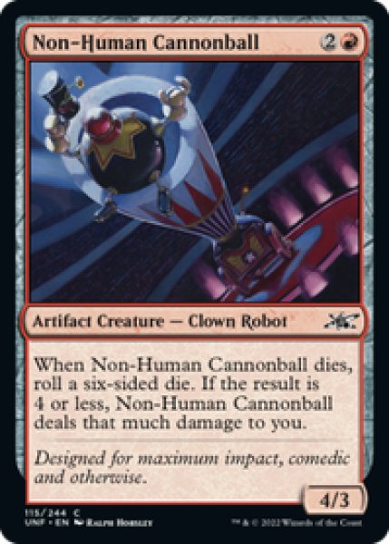 画像1: 【英語版】《Non-Human Cannonball》[UNF] (1)