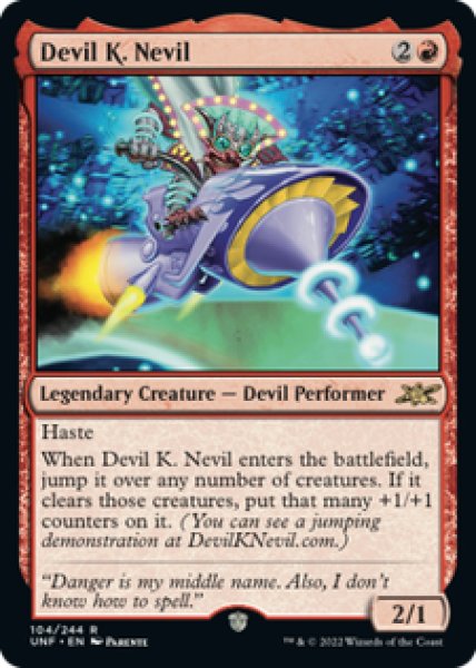 画像1: 【Foil】【英語版】《Devil K. Nevil》[UNF] (1)