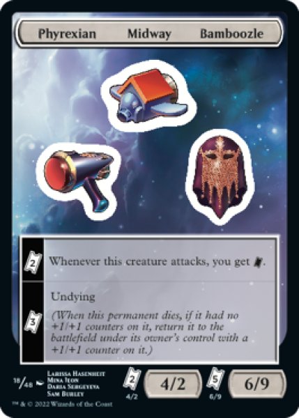 画像1: 【英語版】Phyrexian Midway Bamboozle(No.18)[UNF] (1)